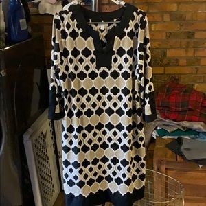 Charter Club XXL stretch shift dress